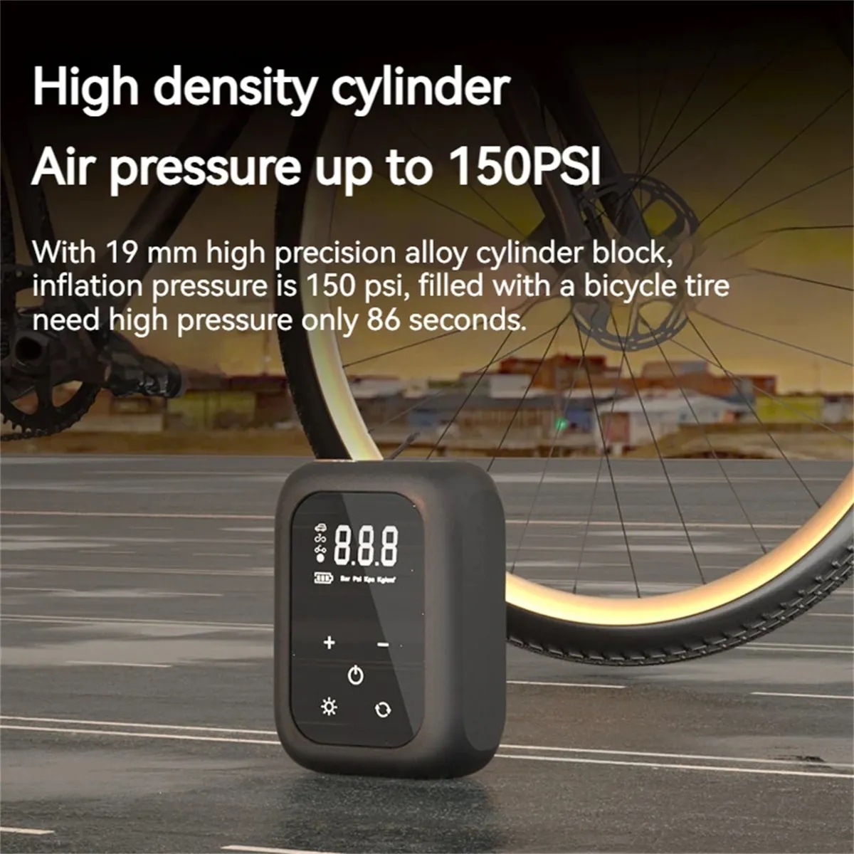 Tire Inflator Portable Air Compressor 5
