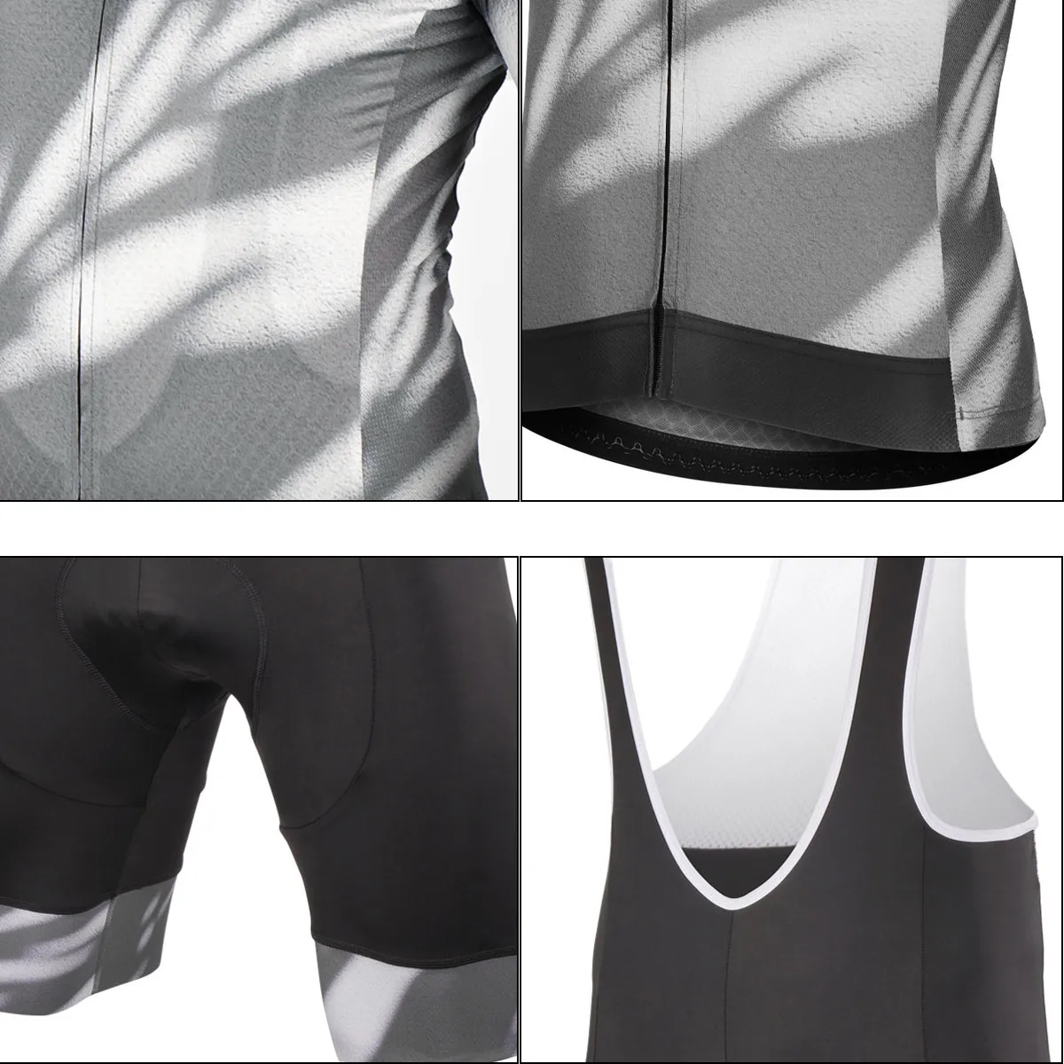 Short-Sleeve Cycling Jersey And Bib Shorts Set 2