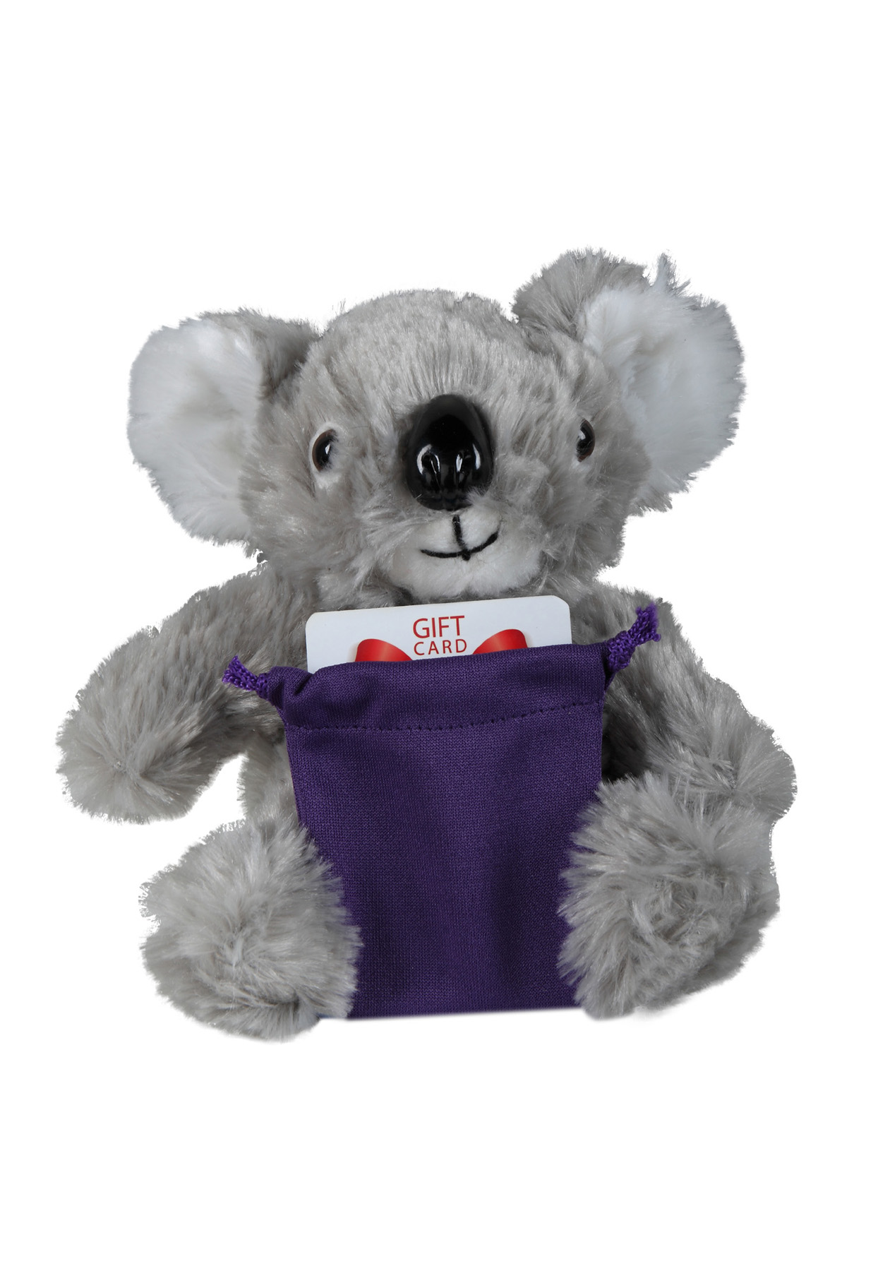 soft plush Koala with gift card sack