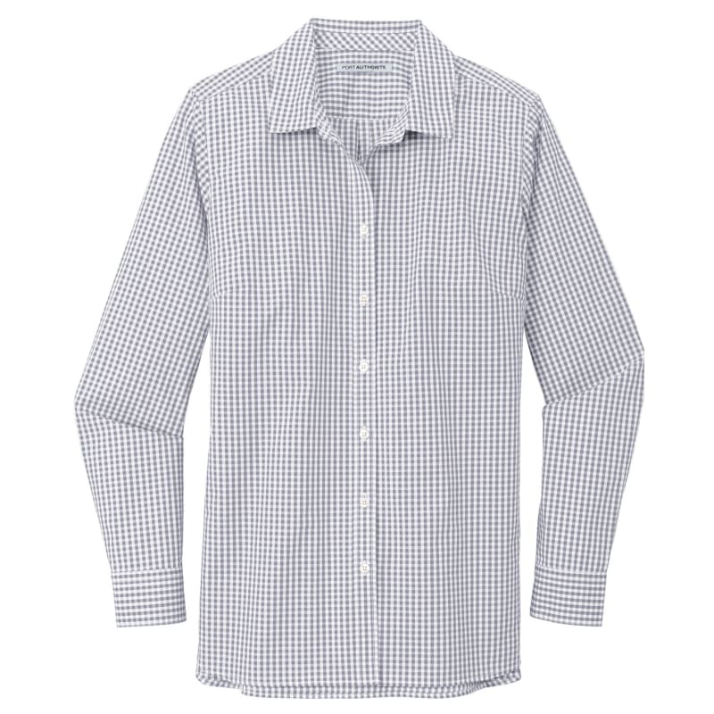 Port Authority Ladies Broadcloth Gingham Easy Care Shirt 18