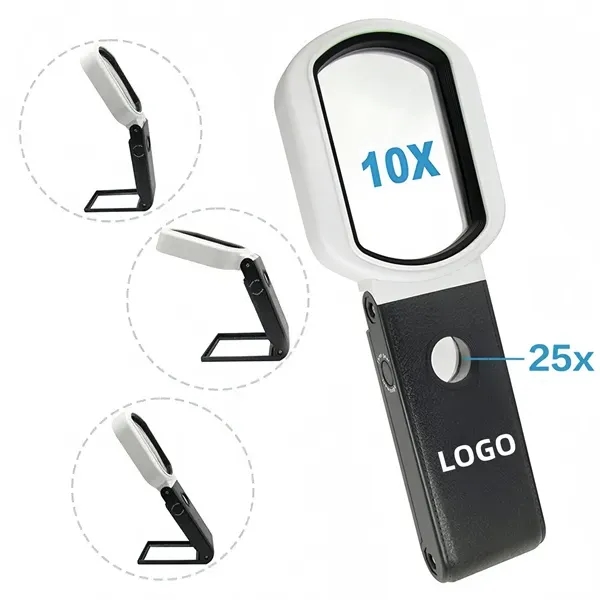 10x-25x LED Magnifying Glass with UV Detection Feature 1