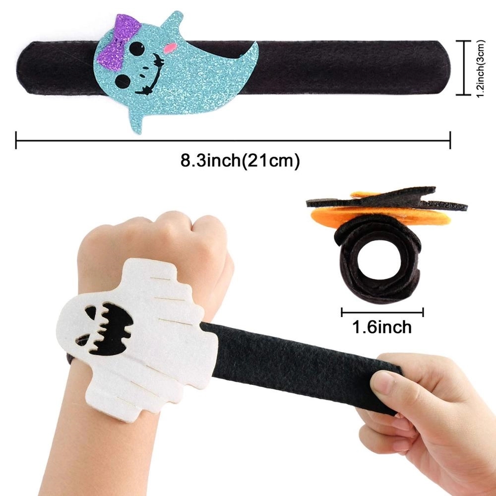 Halloween Slap Bracelet Wrist Band 4