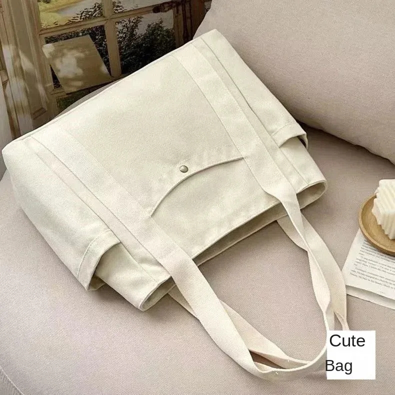 Large Canvas Tote Bag, custom tote bag with logo imprint 1