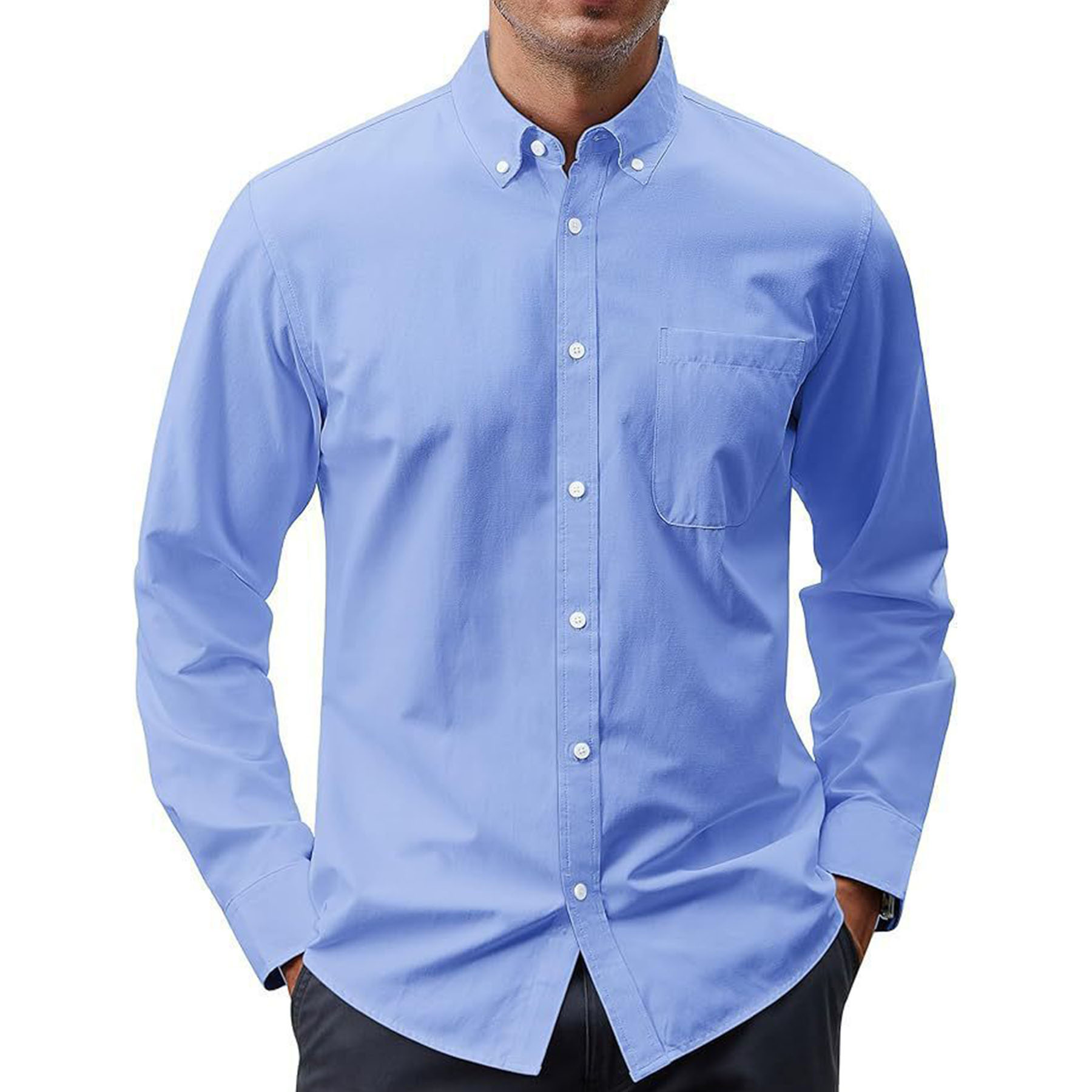 Men's Casual Long Sleeved Shirt 2
