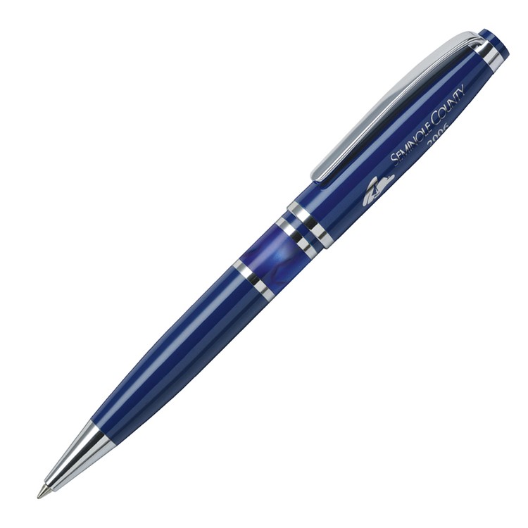 Stella III Twist Brass Ballpoint Pen 9