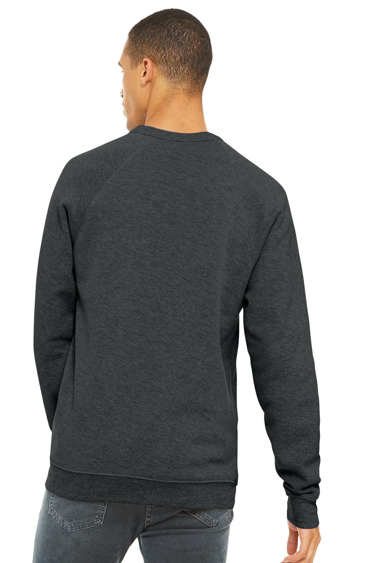 BELLA+CANVAS Unisex Sponge Fleece Raglan Sweatshirt. BC3901 96