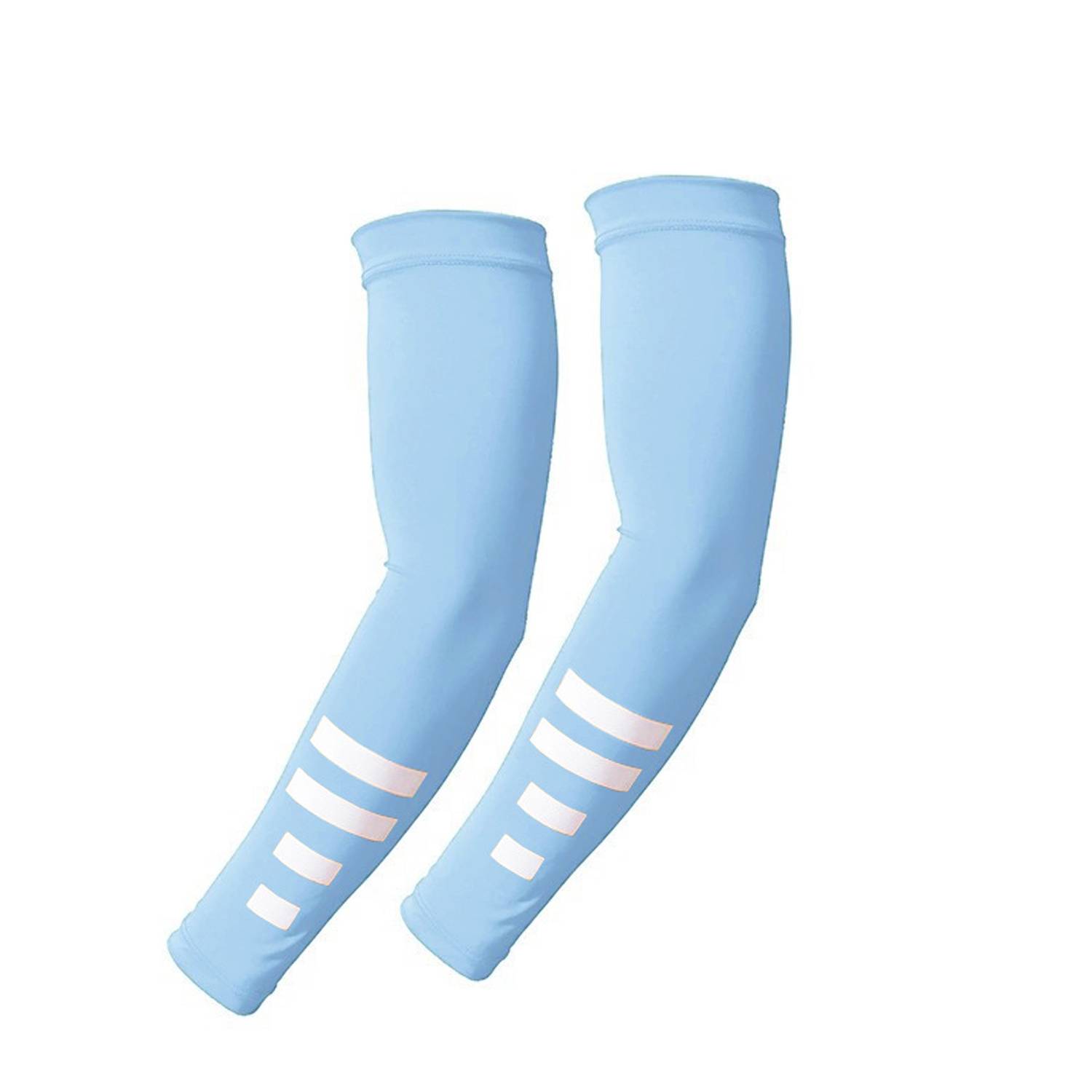 Reflective Strap Sun Protection Compression Arm Sleeves 9