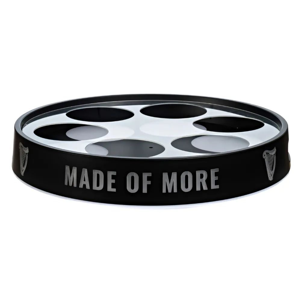 Circular Plastic LED Shot Tray 2