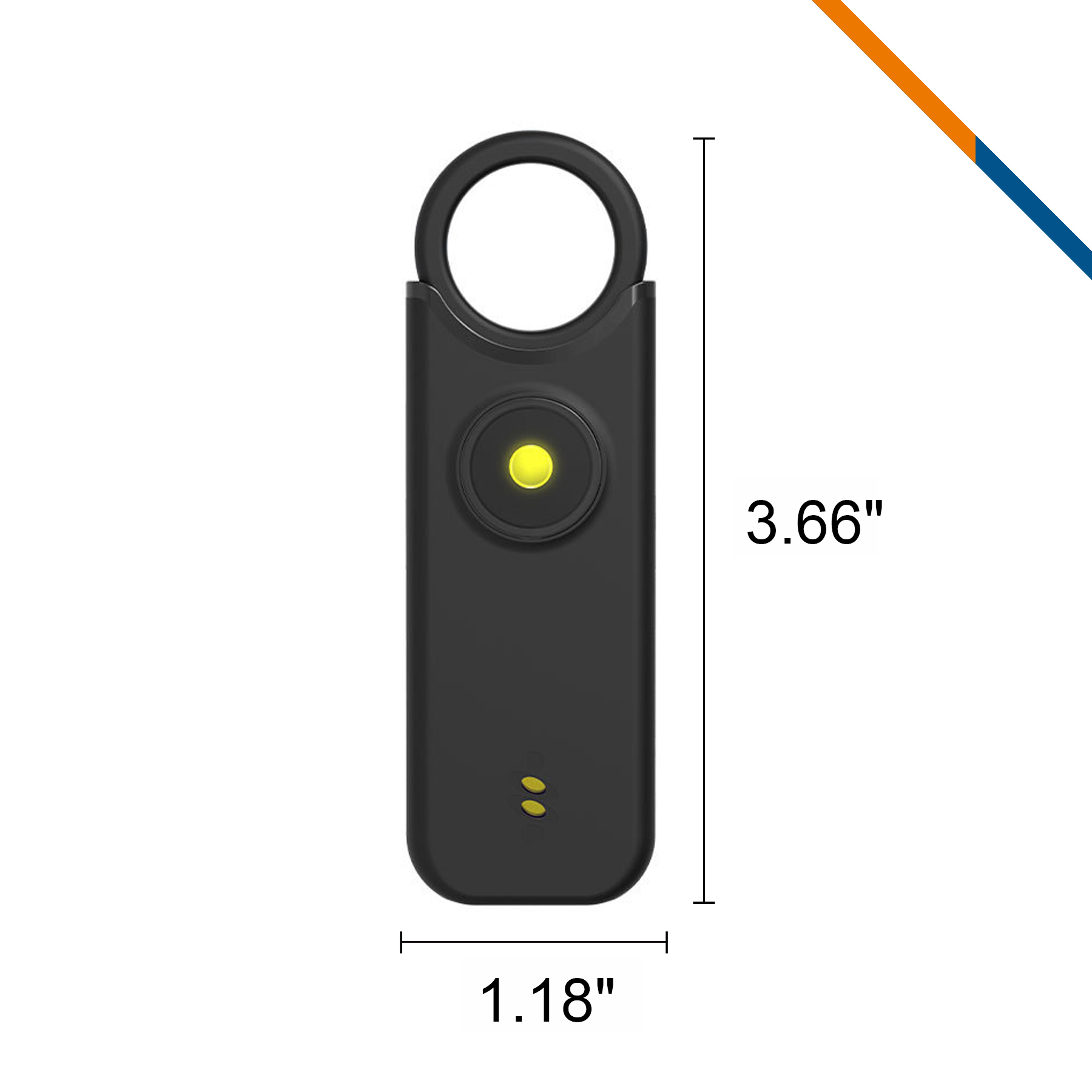 Rexa Rechargeable LED Light Safety Alarm 8