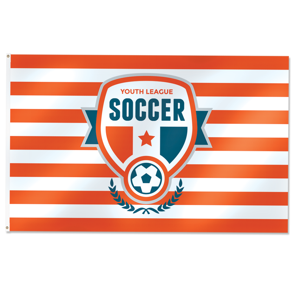 5' X 8' Sports Flag 8