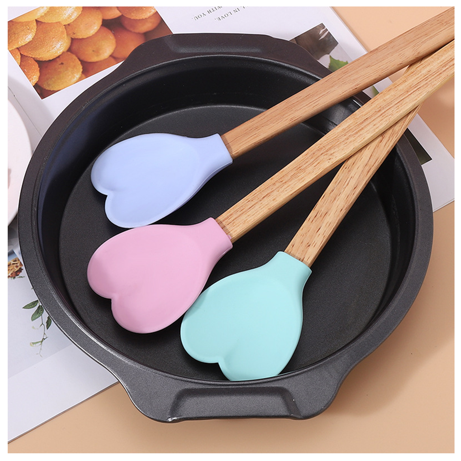 Kitchen Silicone Scraper 5