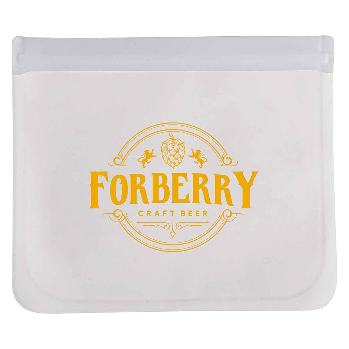 Sunflower PEVA Zip Closure Utility Bag 7