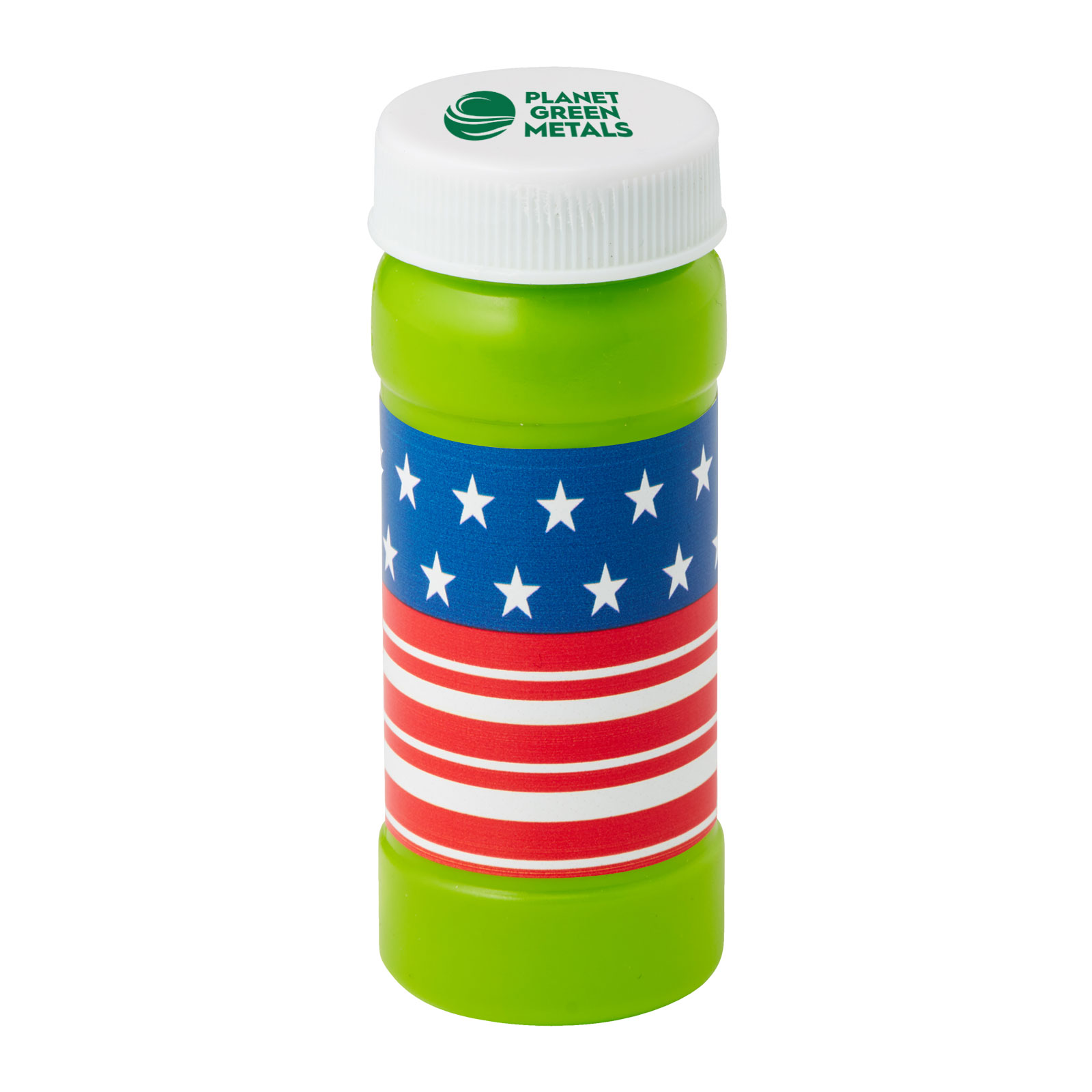 2 oz. Patriotic Bubbles Imprinted on Cap 7