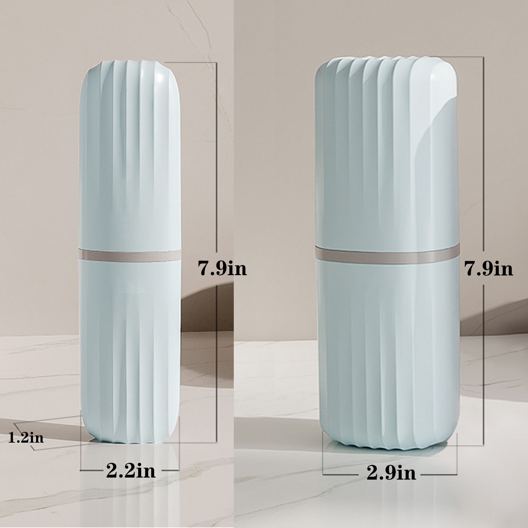 Large Travel Toothbrush Cup Case 3