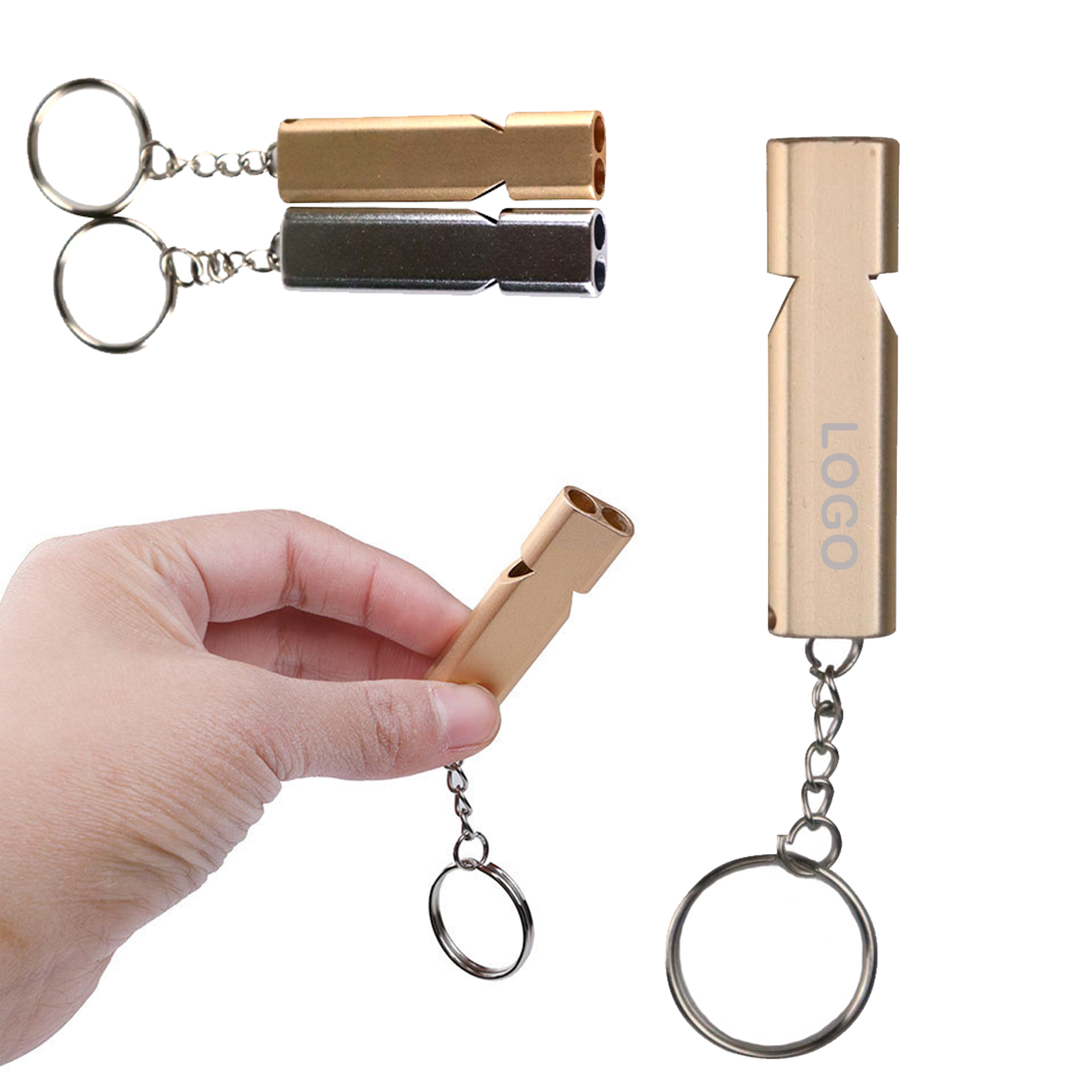 Aluminum Emergency Whistle 3