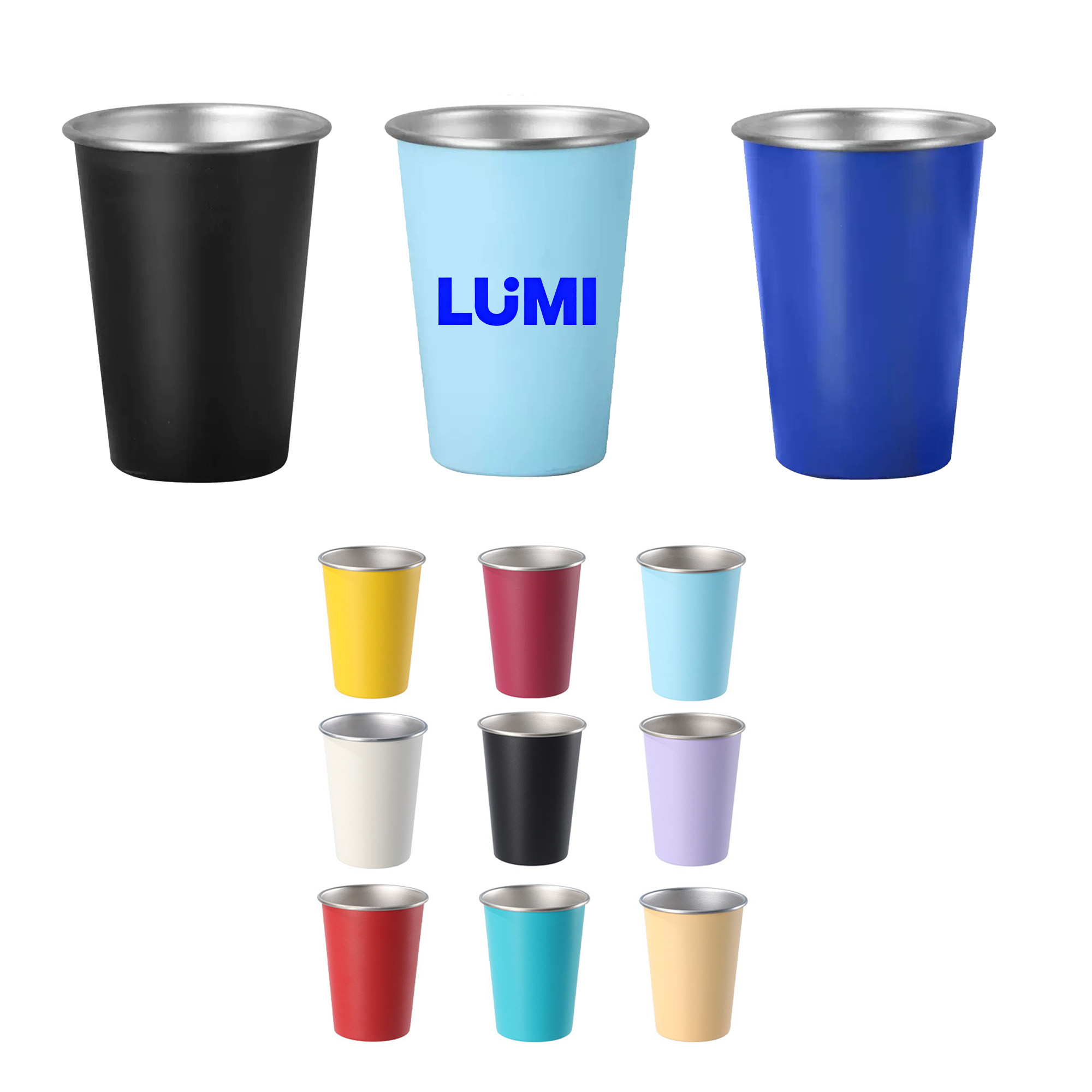 16OZ Stainless Steel Unbreakable Drinking Cup MOQ50 1