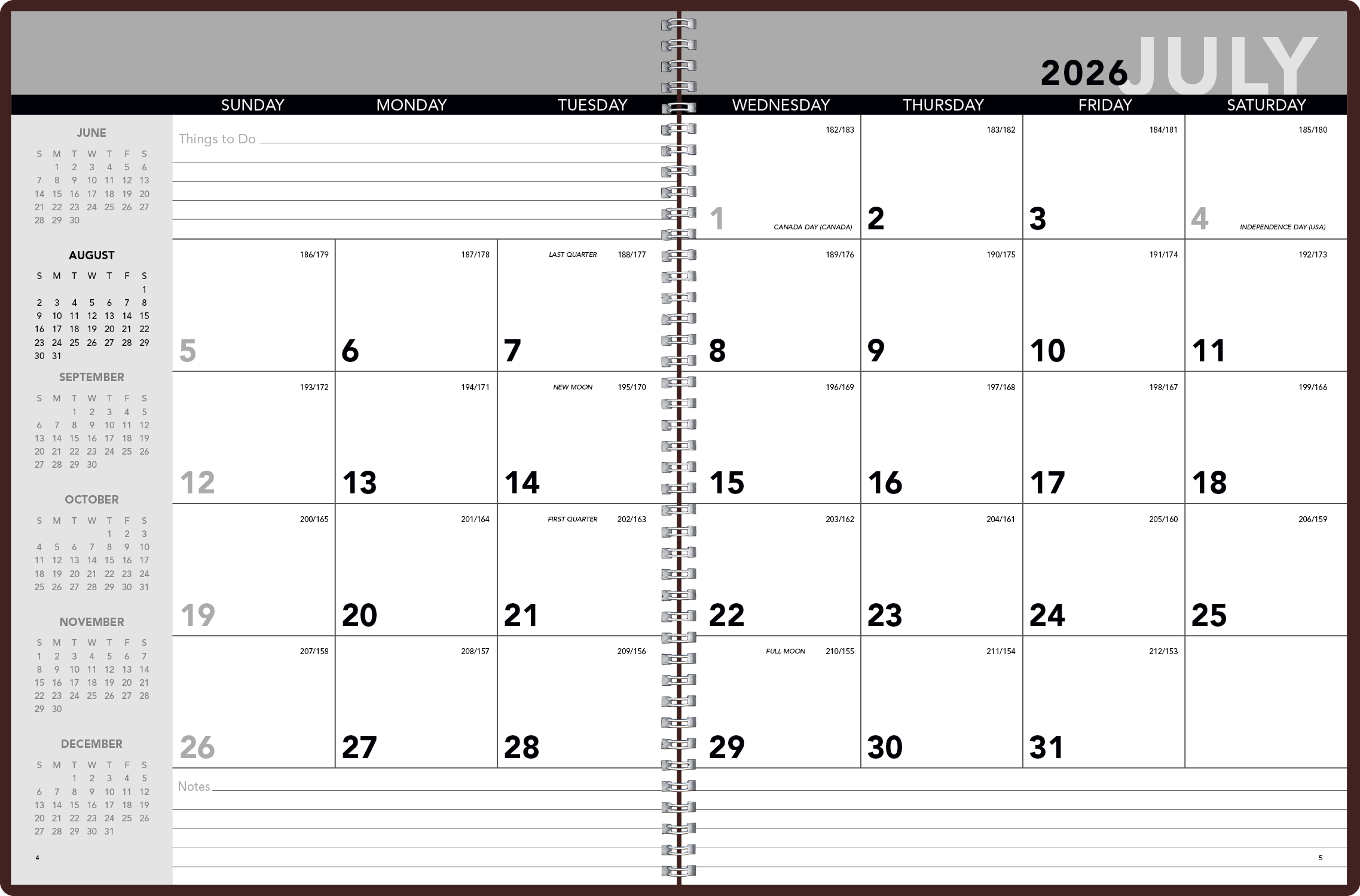 Triumph® Calendars Academic Monthly Planner 92