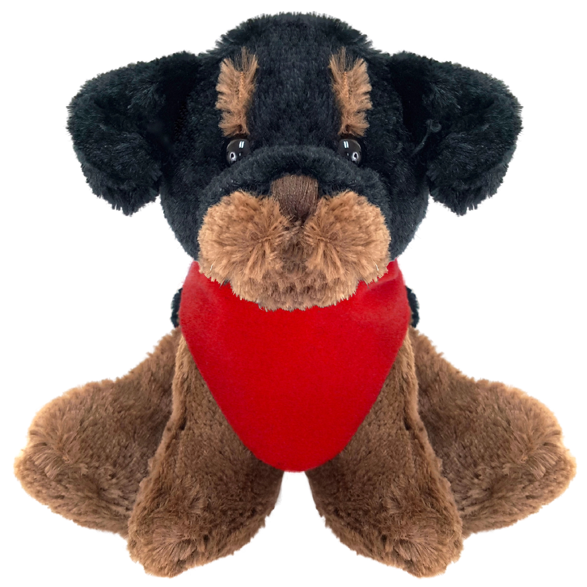 6" Floppy Dog - Brown & Black 6