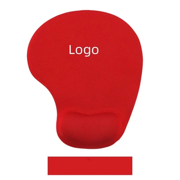 Custom Full Color Wrist Rest Mouse Pad, custom desk accessory with logo imprint 1