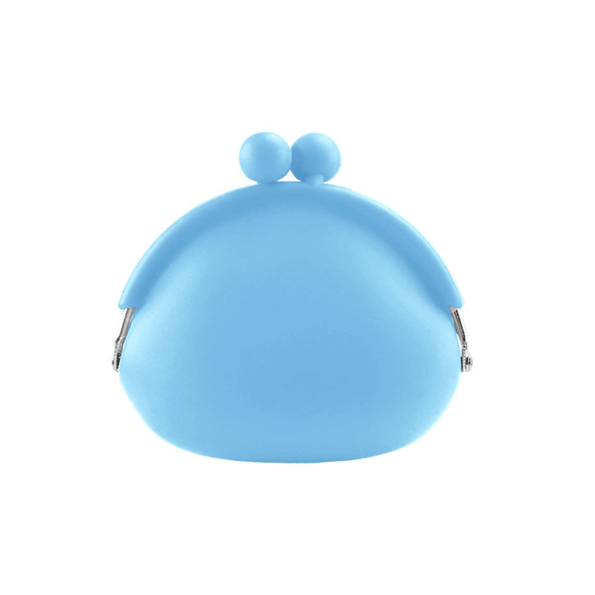 Silicone Pet Treat Pouch With Button Clip 3.7" x 3.5" 7