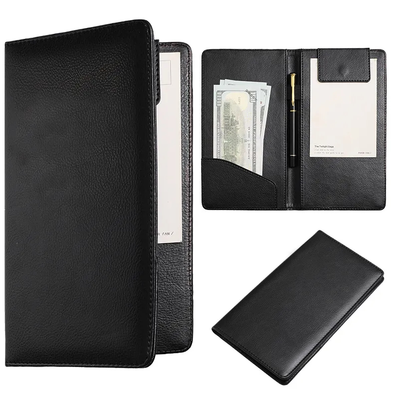 PU Leather Magnetic Check Presenter 6