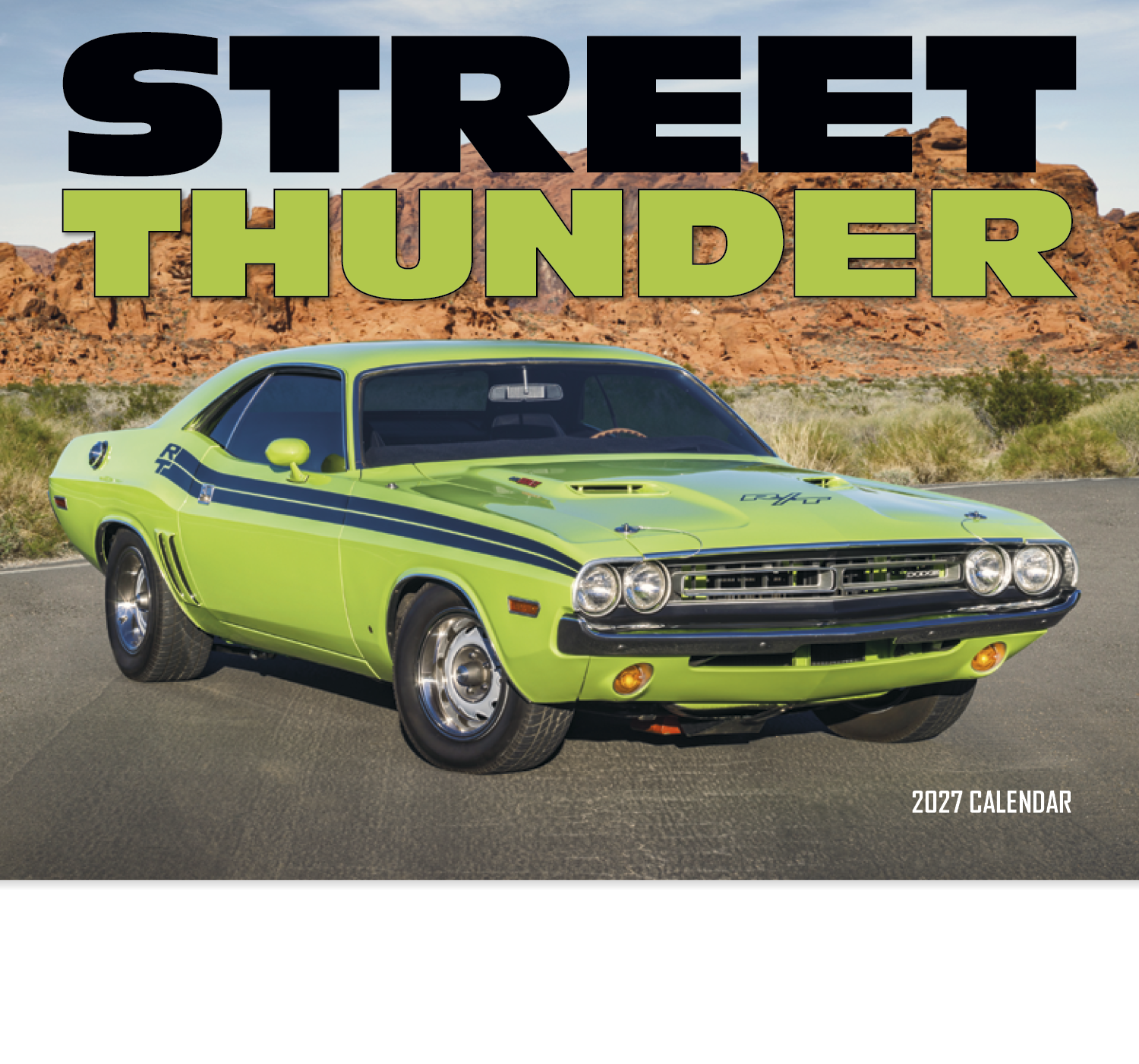 HotLine® Products Street Thunder Appointment Calendar - Stapled 34