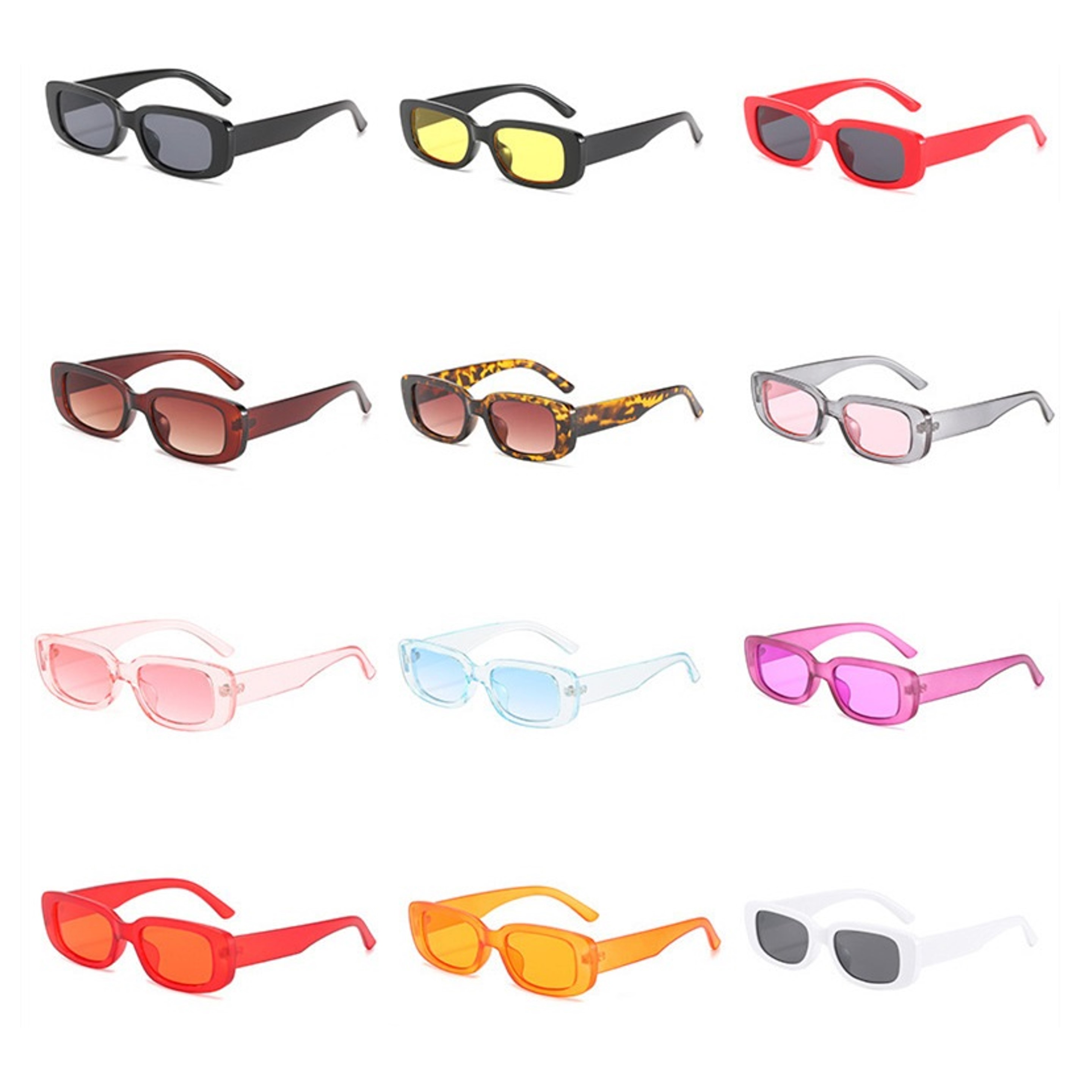 Vintage Rectangle Sunglasses 20