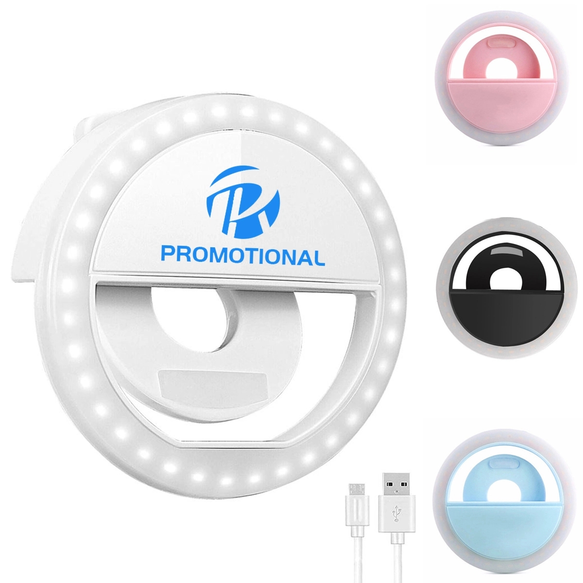 Portable Clip-on Selfie Ring Light for Smart Phone 6
