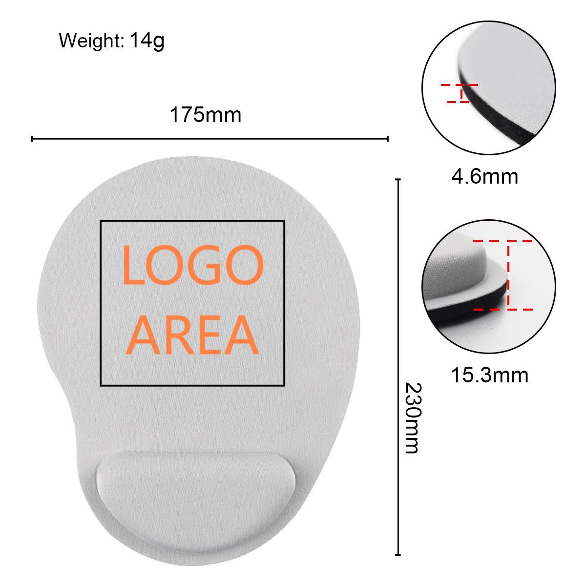 Mouse Pad with Wrist Support 2