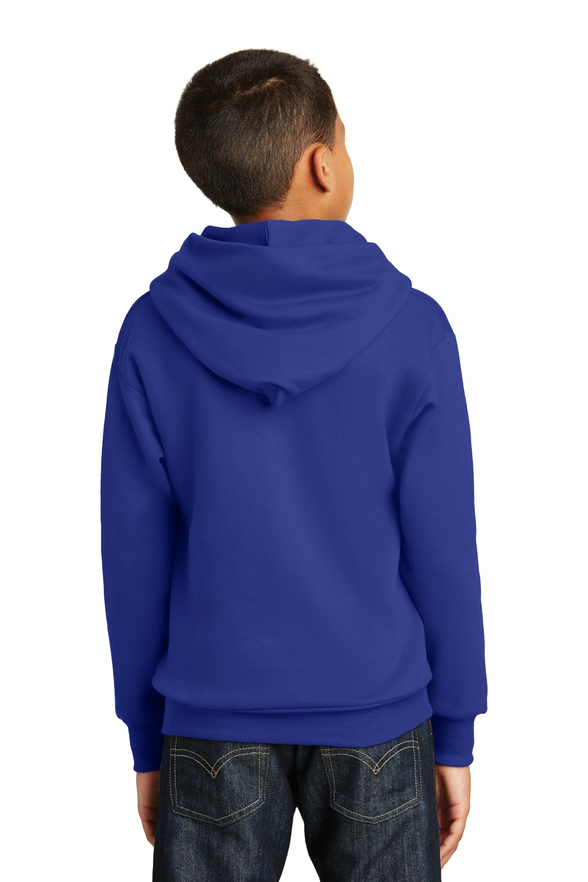 Hanes® Youth EcoSmart Pullover Hooded Sweatshirt 4