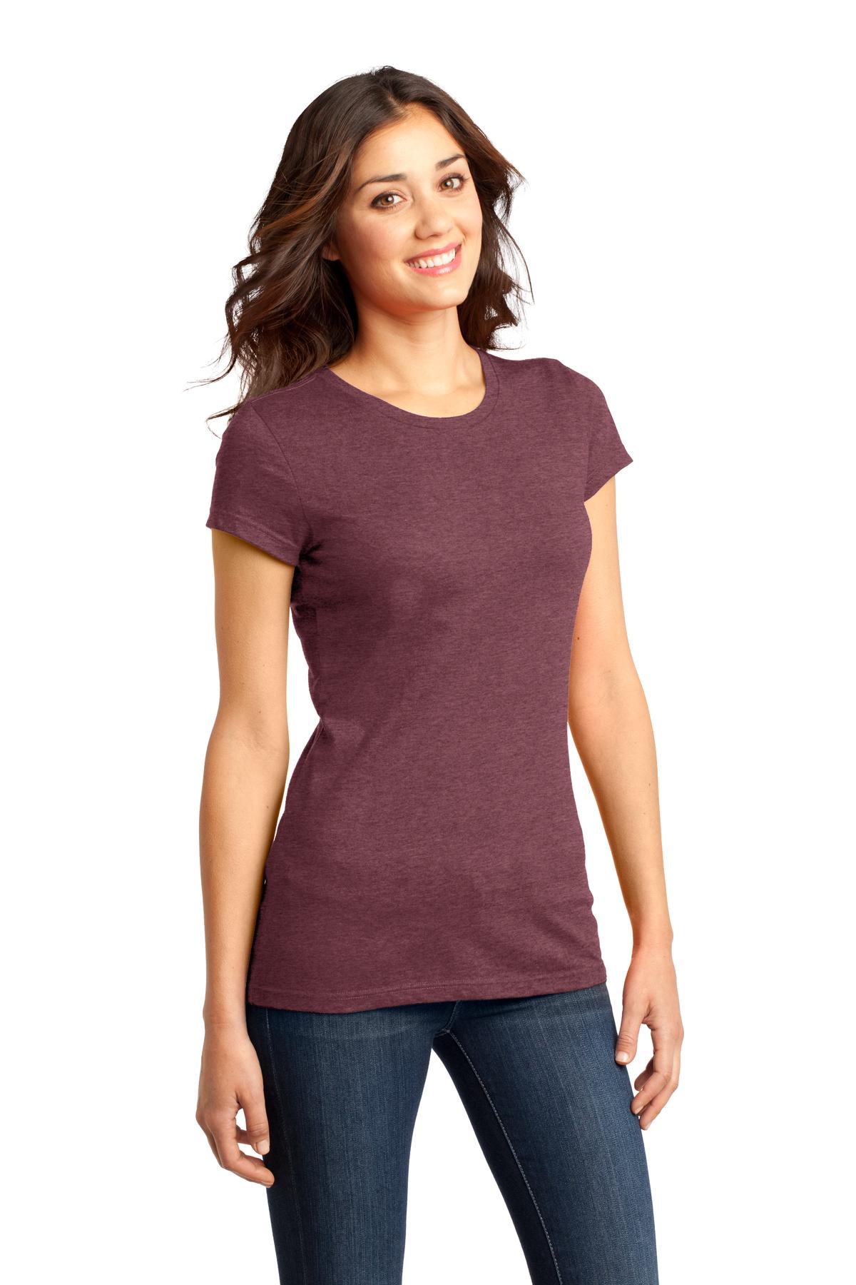 District Women's Fitted Very Important Tee . DT6001 177