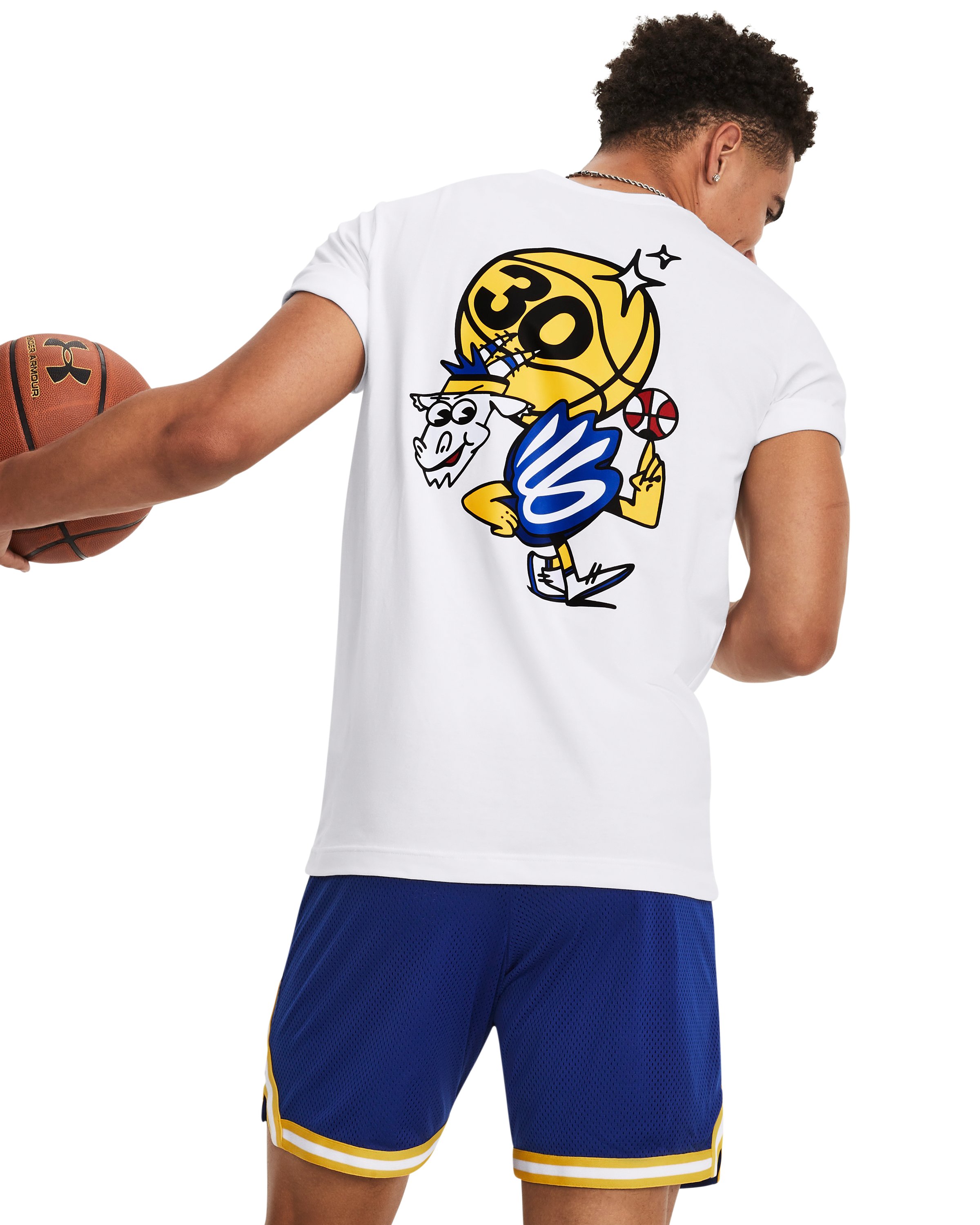 Men's Curry Dub GOAT Short Sleeve  1