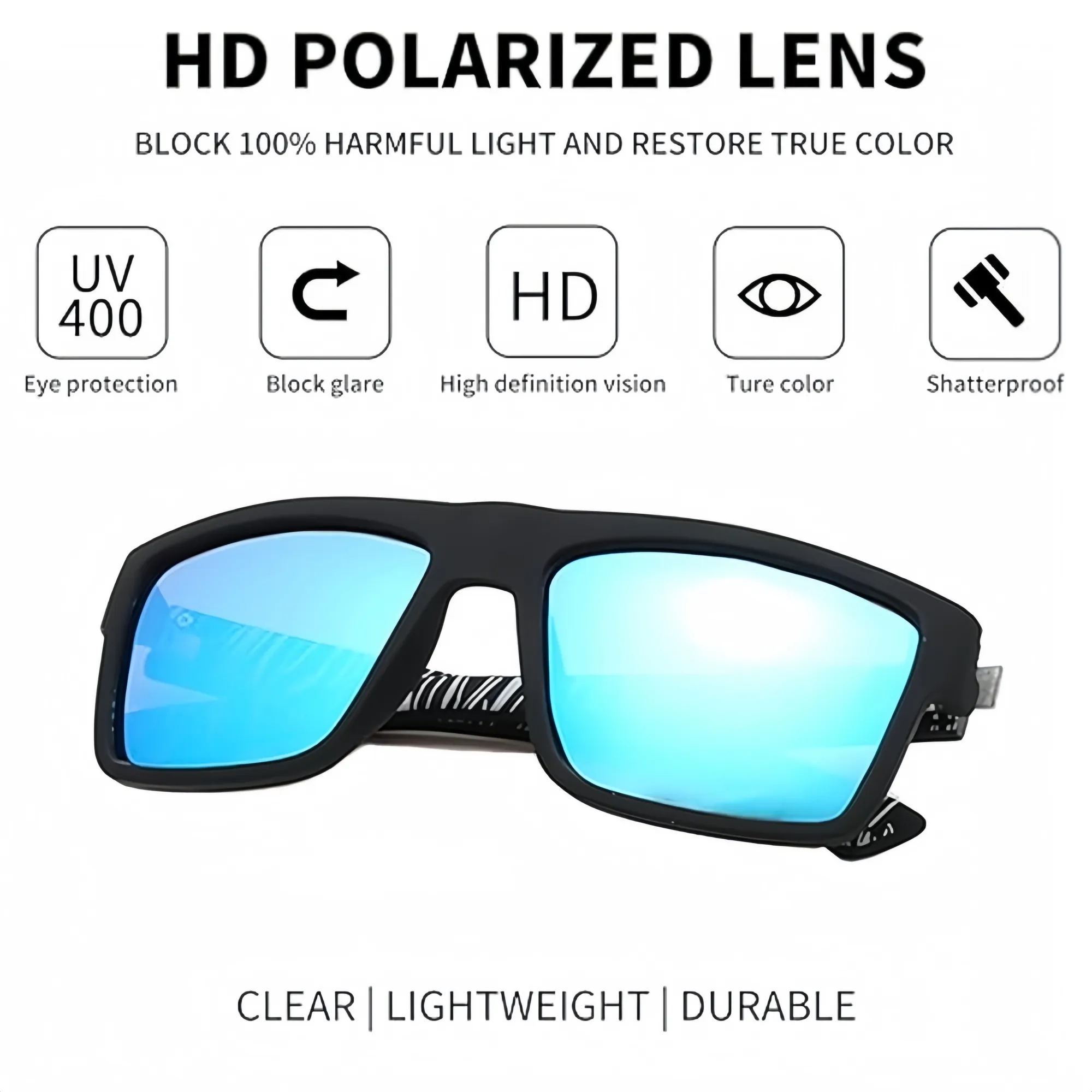 Stylish Polarized Sunglasses with Full UV Protection 5