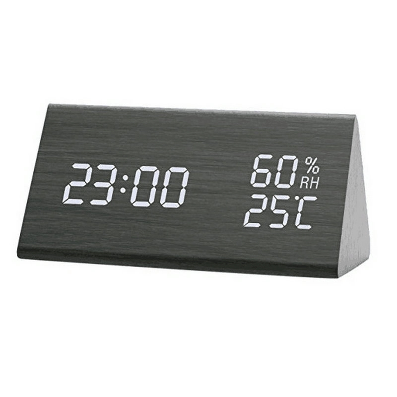 Led Temperature And Humidity Clock 8