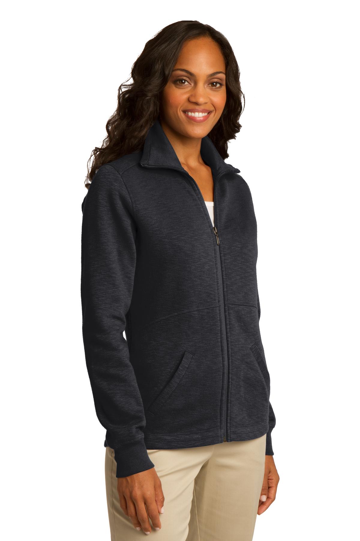 Women's Slub Fleece Full-Zip Jacket