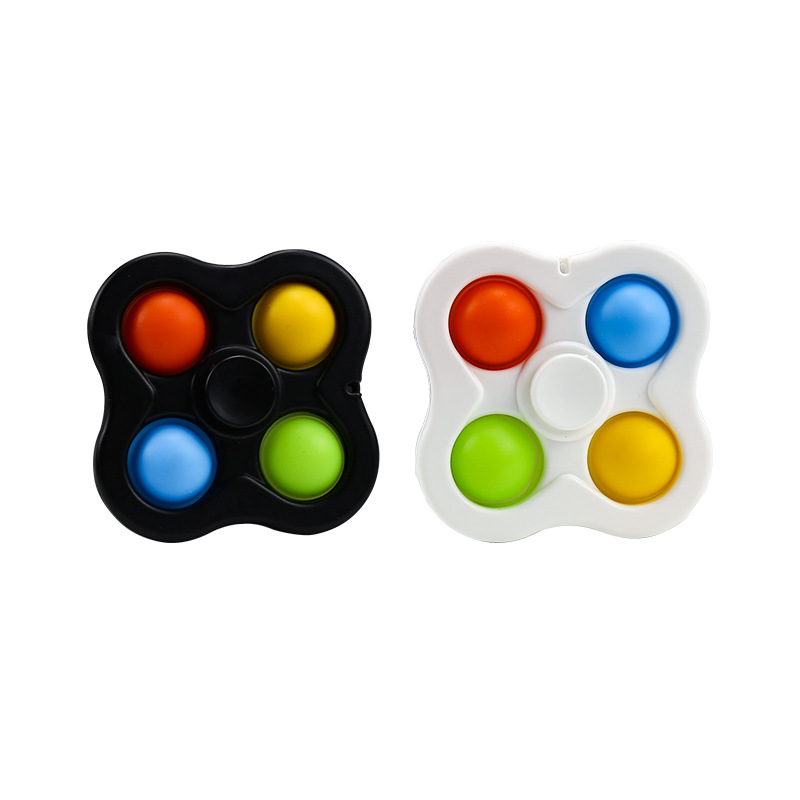 Push Pop Bubble Dimple Toys for Kids Adults Anxiety Stress Relief hand toy --Four Bubbles 6