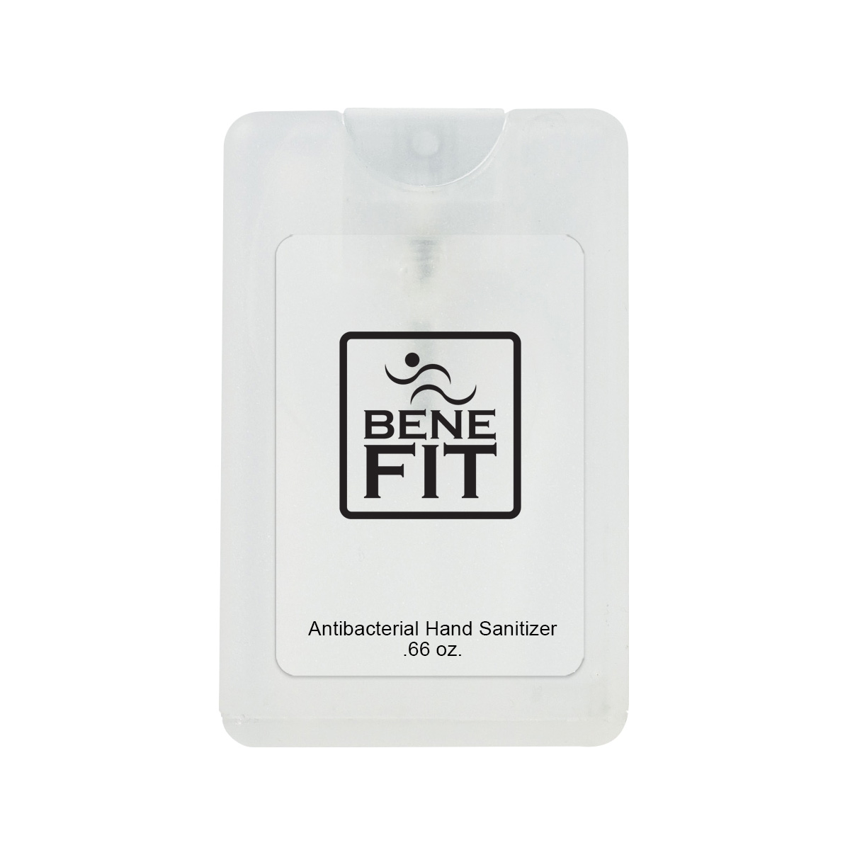 .66 Oz. Card Shape Hand Sanitizer 12