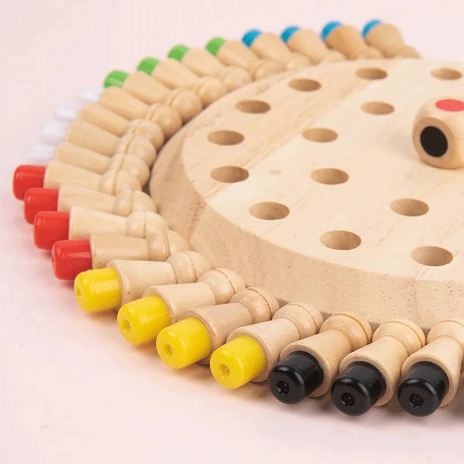 Wooden Memory Match Stick Chess Game Board Puzzles 2