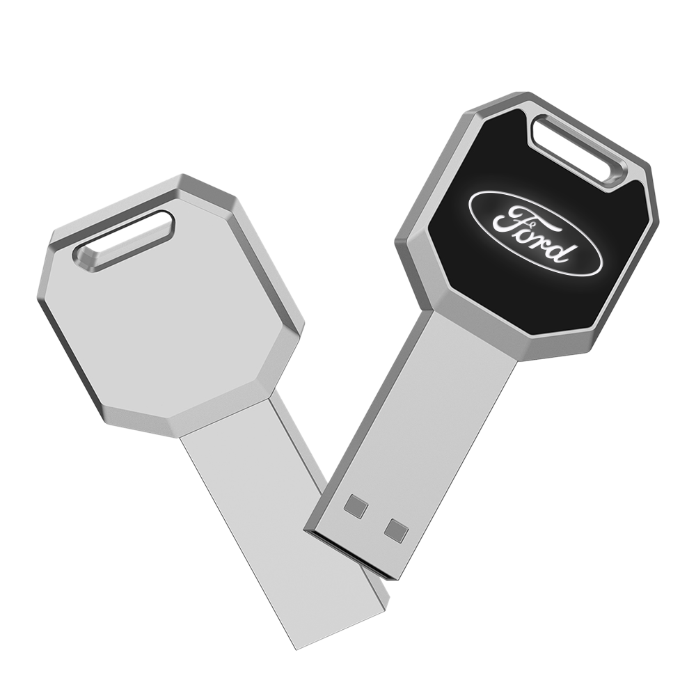 Edison Park Light-Up KEY USB Flash Drive 2