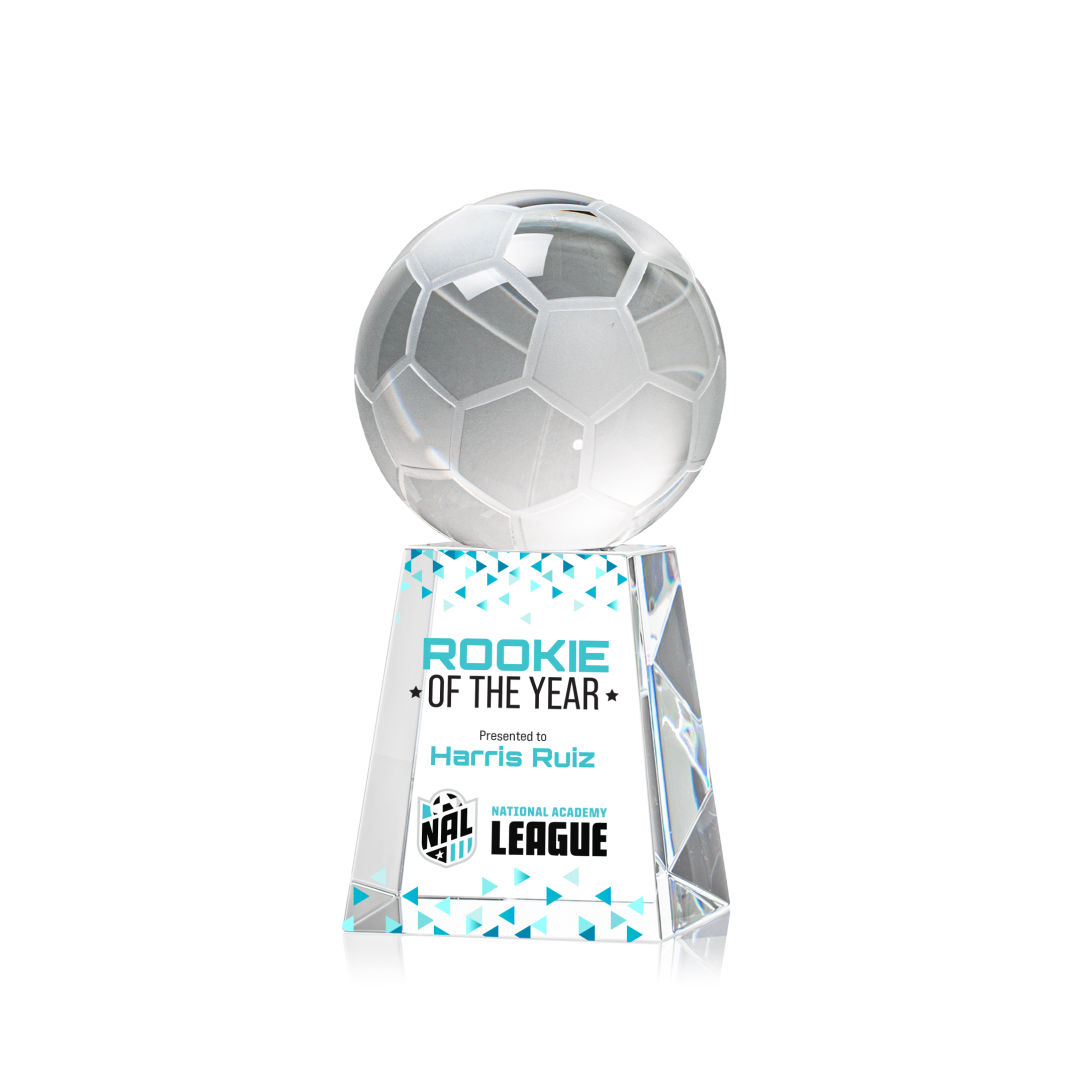 Soccer Ball VividPrint™ Award on Celestina 2
