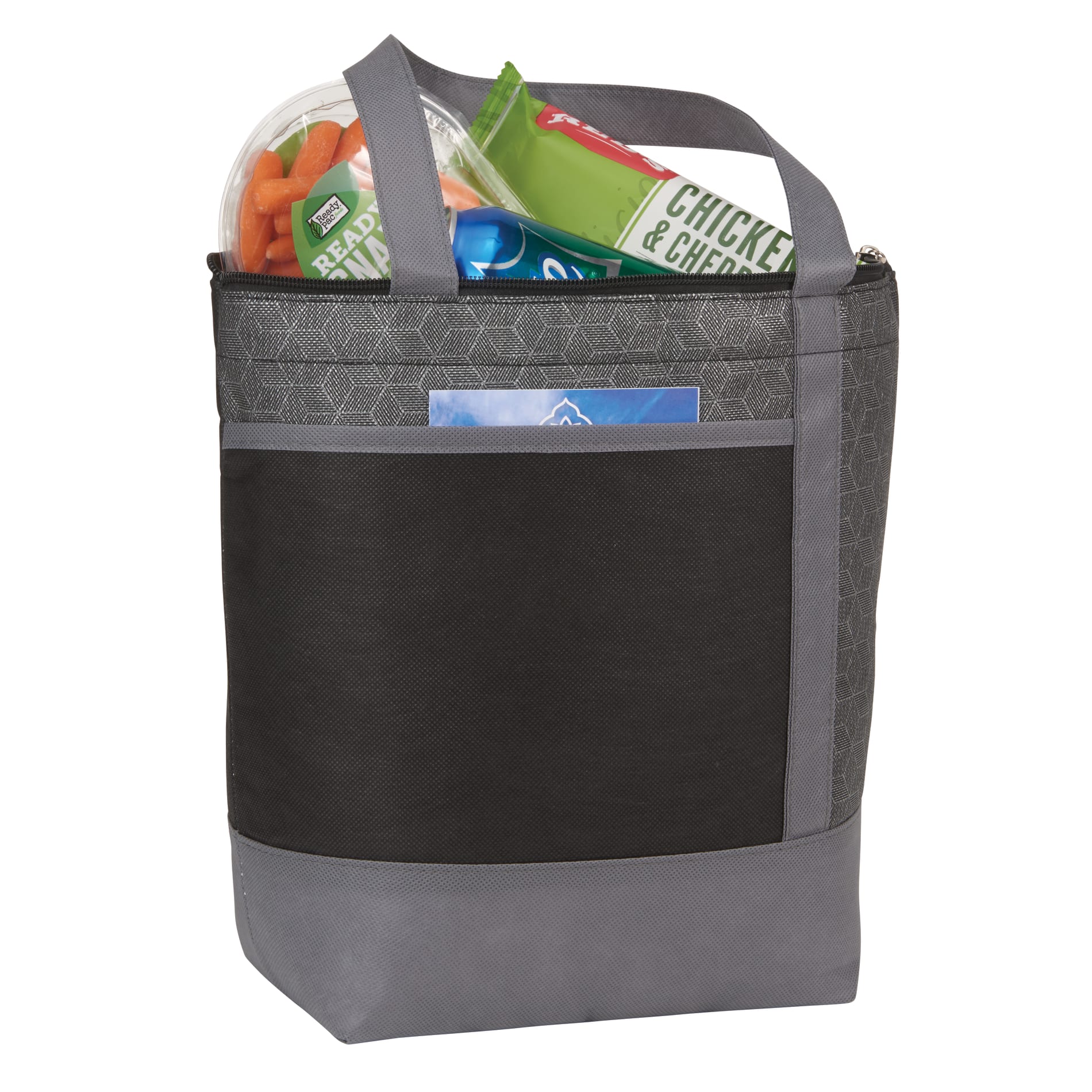 Chrome Non-Woven 9 Can Lunch Cooler 42