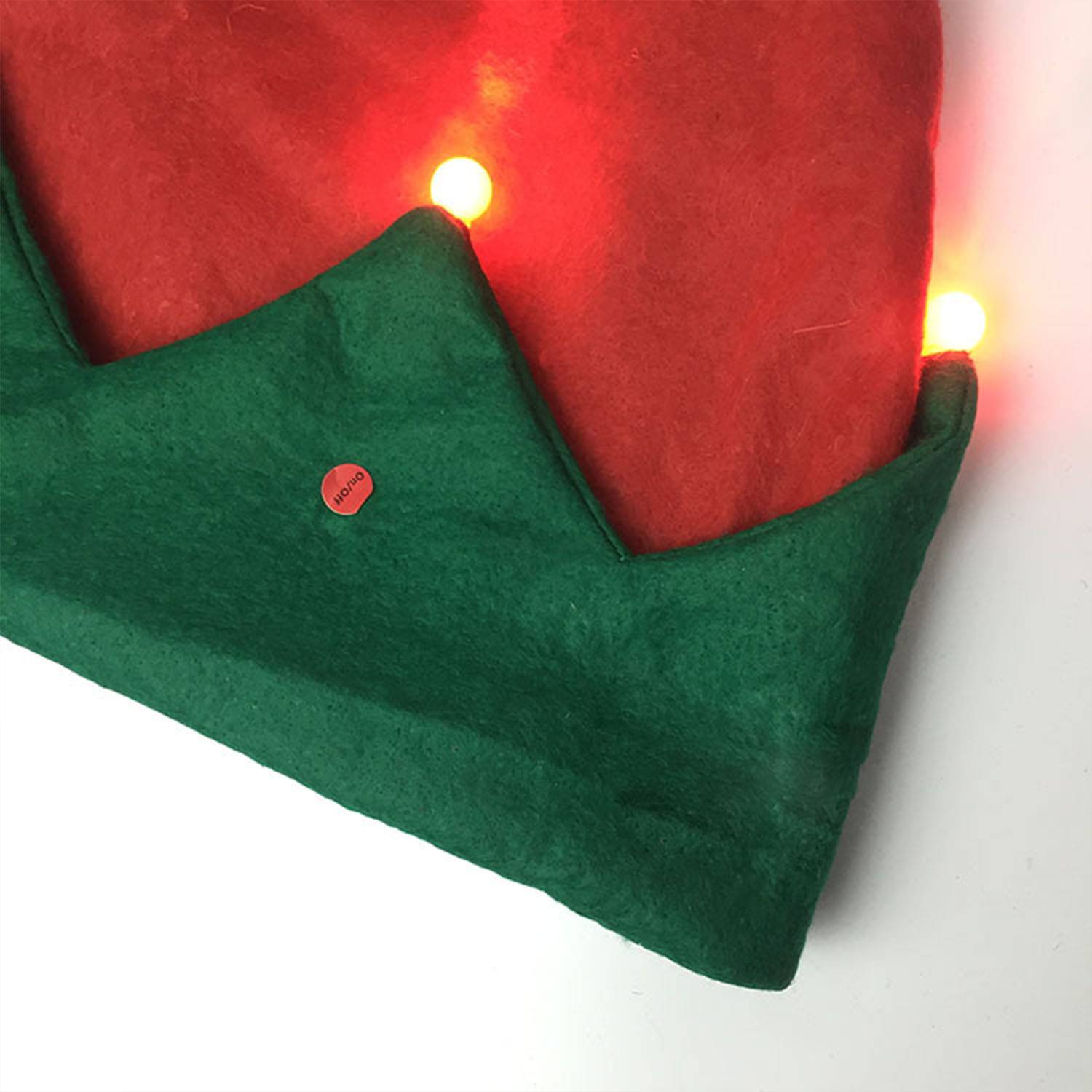 Light up christmas ELF hat 8
