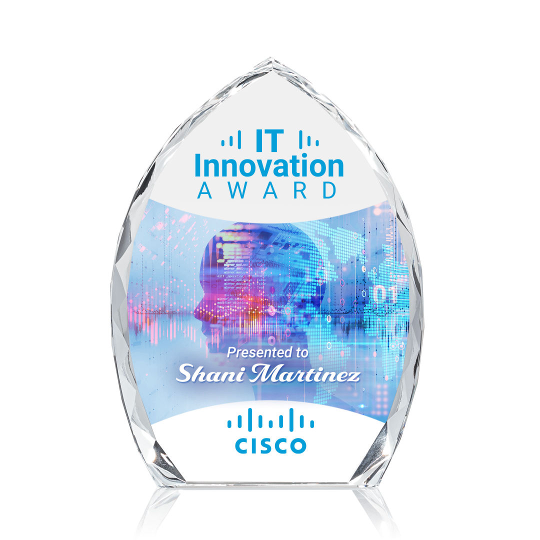 Wilton VividPrint™ Award - Clear 7