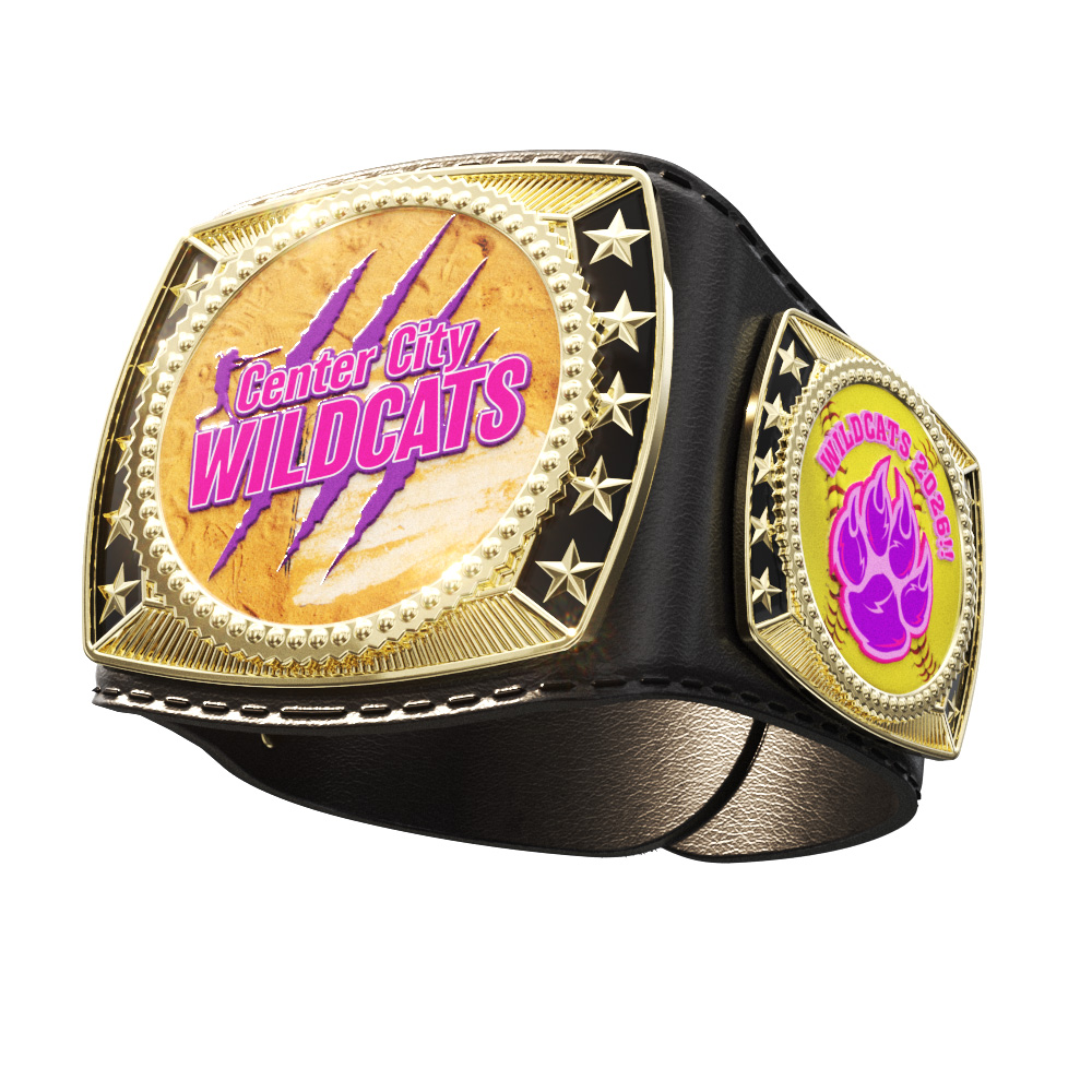 Express Vibraprint® Lil' Legacy Champion Award Belt 4