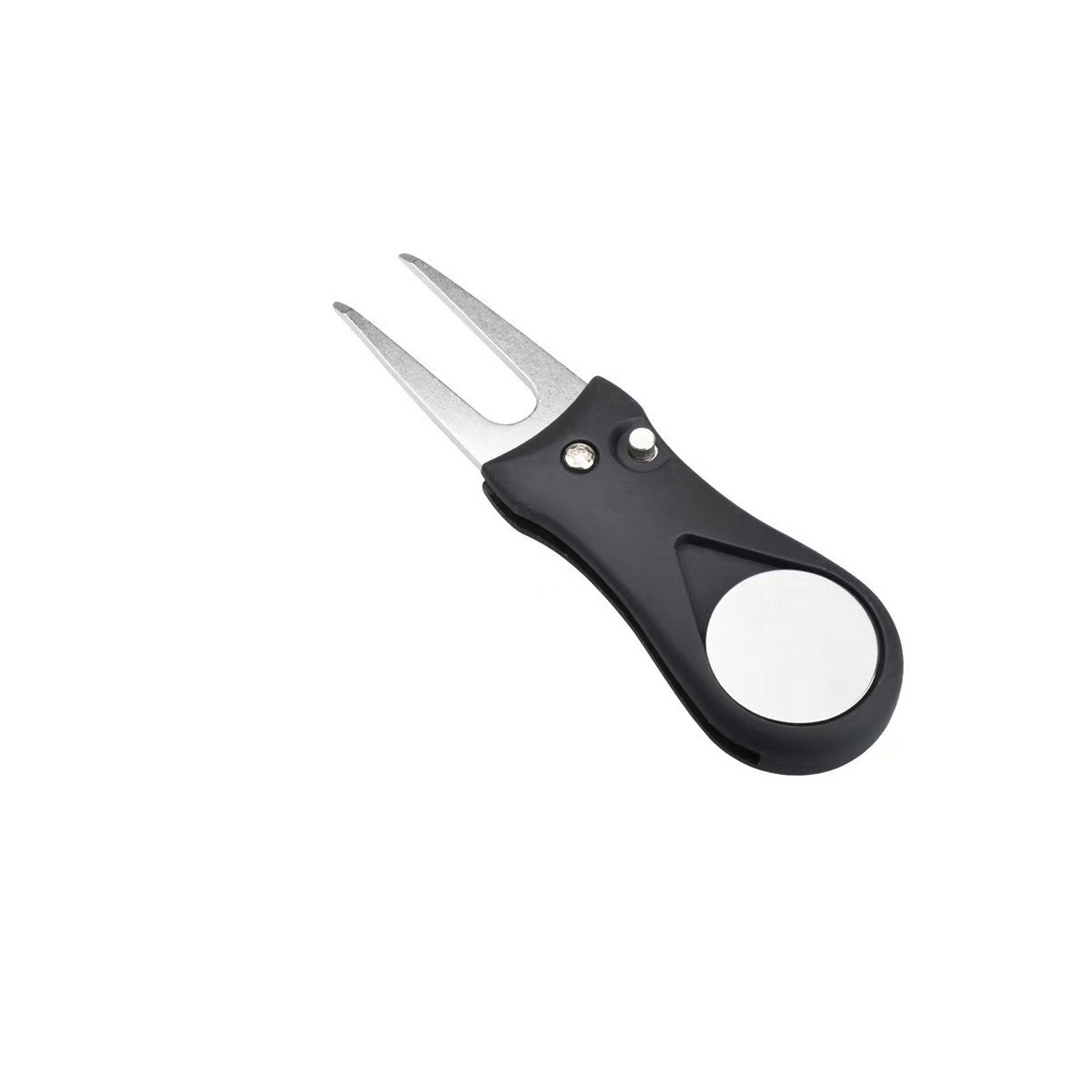 Foldable Golf Divot Tool Pop Up Button 6