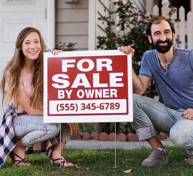 Yard sign (1ft x 1ft) SQFT 7