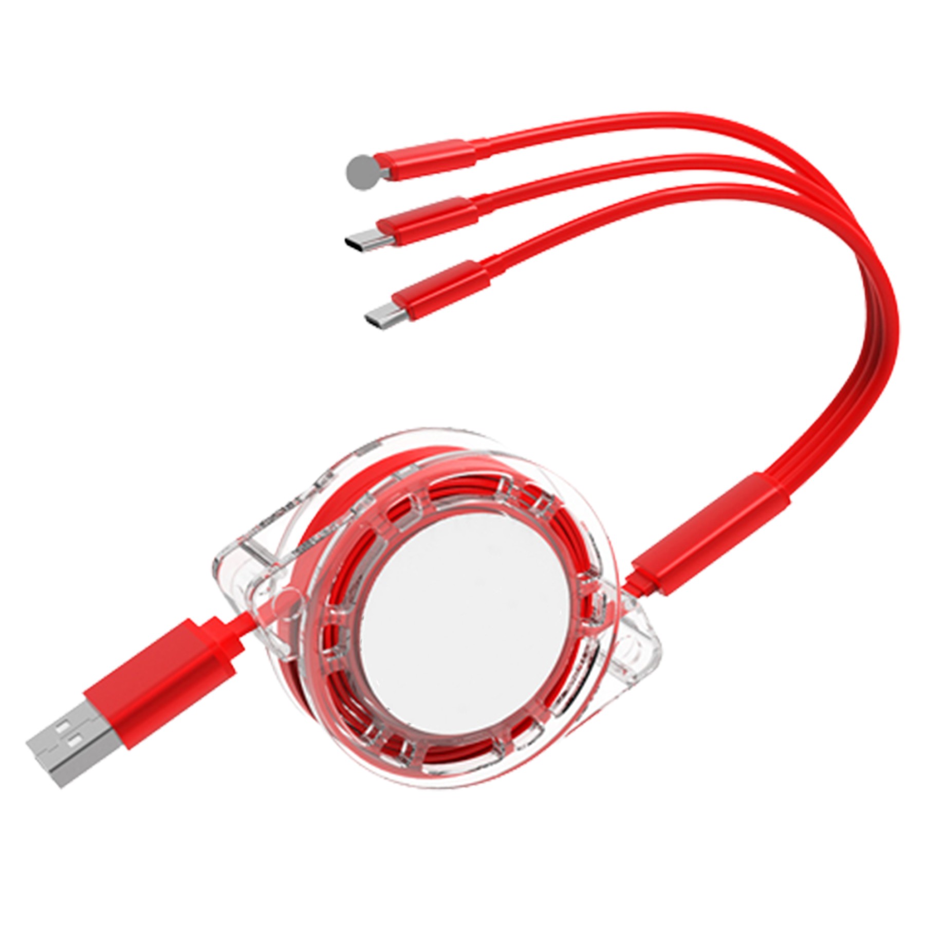 39.37 Inch 3 In 1 Retractable Charging Cable 4