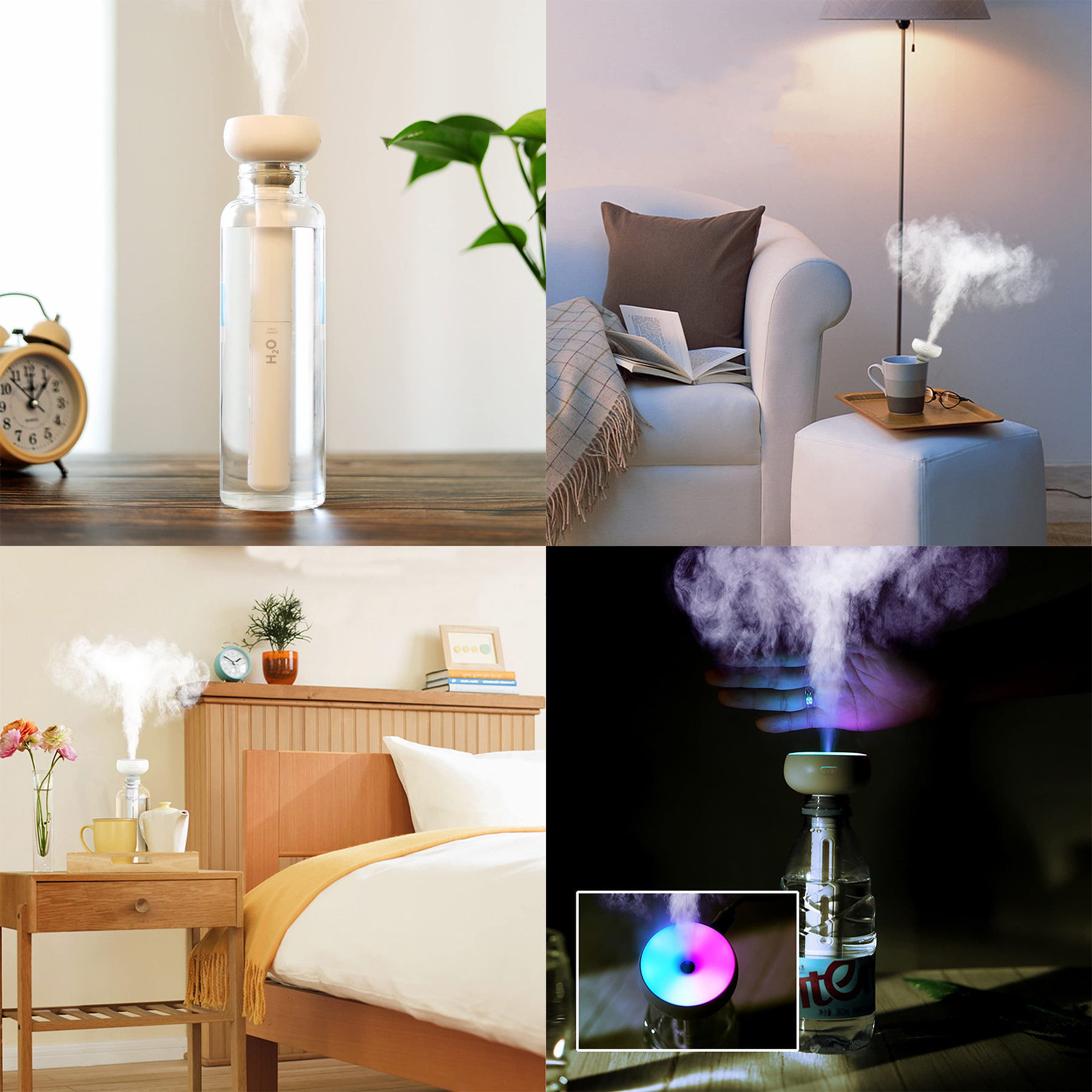 Usb Mini Mute Humidifiers 2