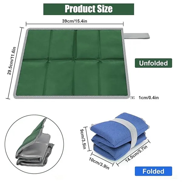 Full Color Foldable Portable Picnic Seat Cushion MOQ 50 3