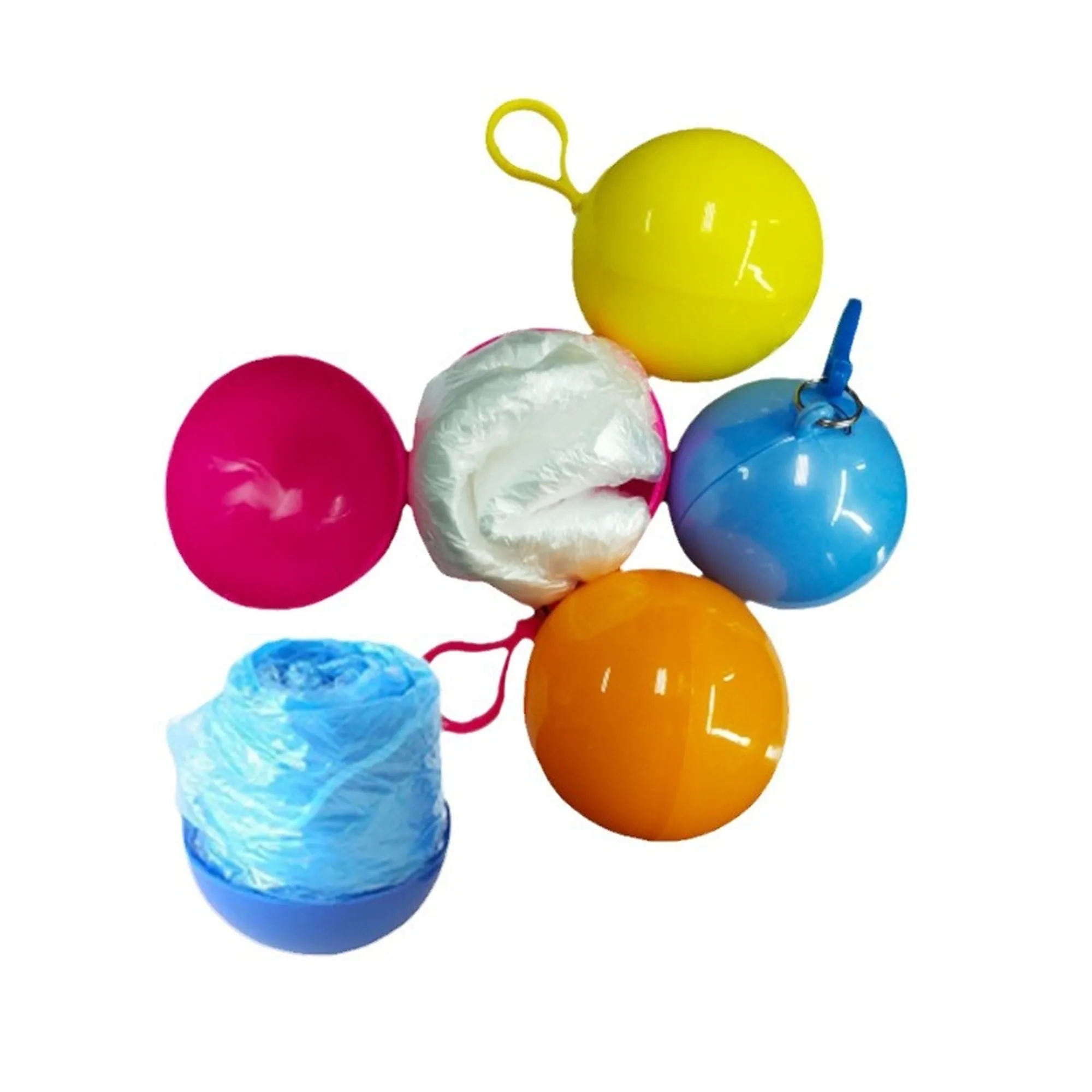 Portable Clear Disposable Raincoat 3